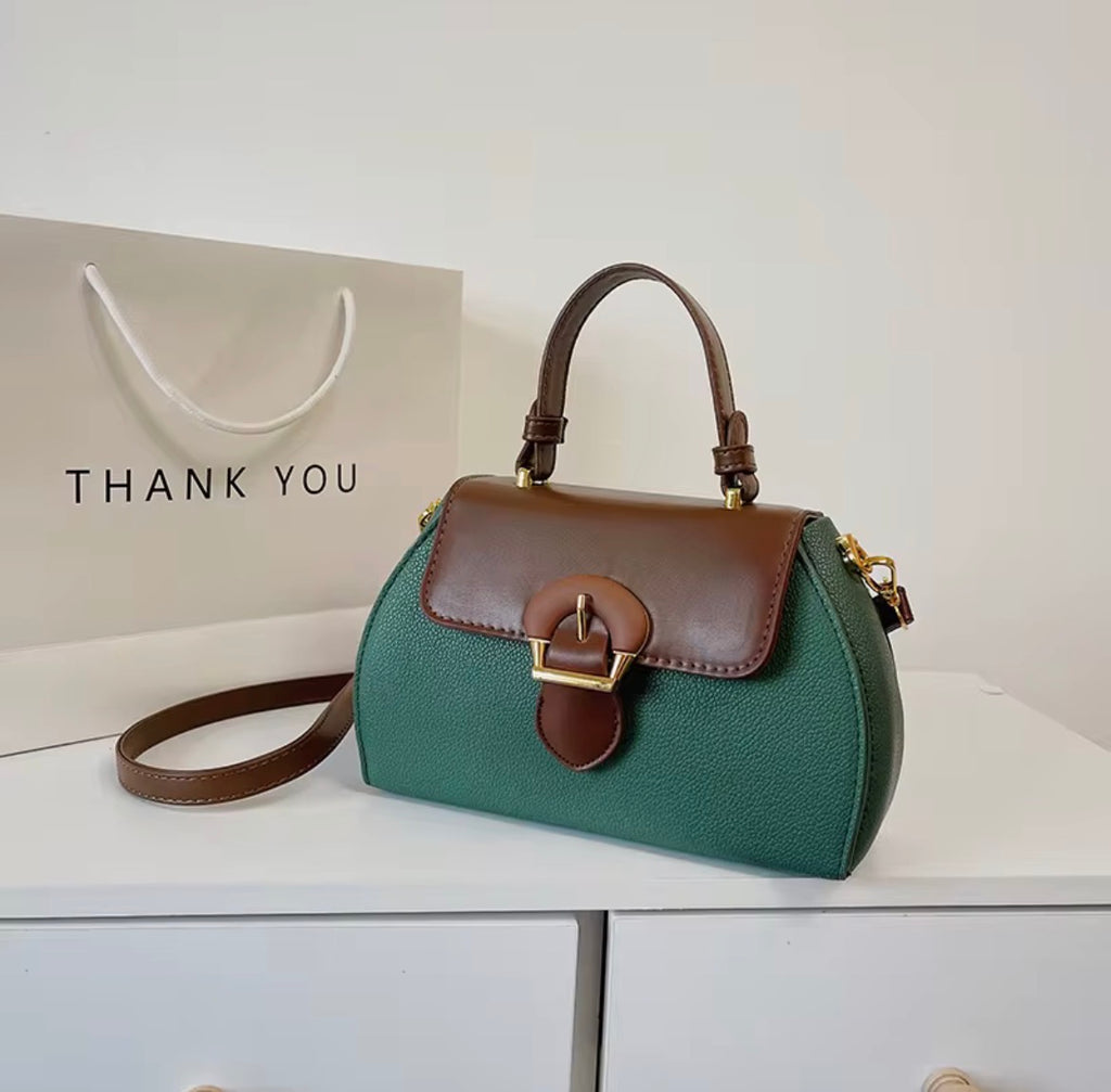Vintage borsa a mano e tracolla