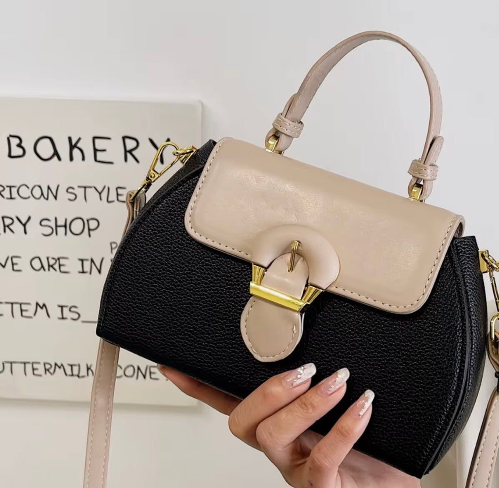Vintage borsa a mano e tracolla