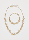 Vintage collana e bracciale