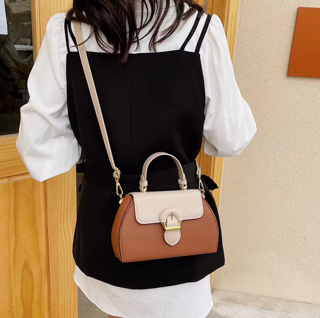 Vintage borsa a mano e tracolla