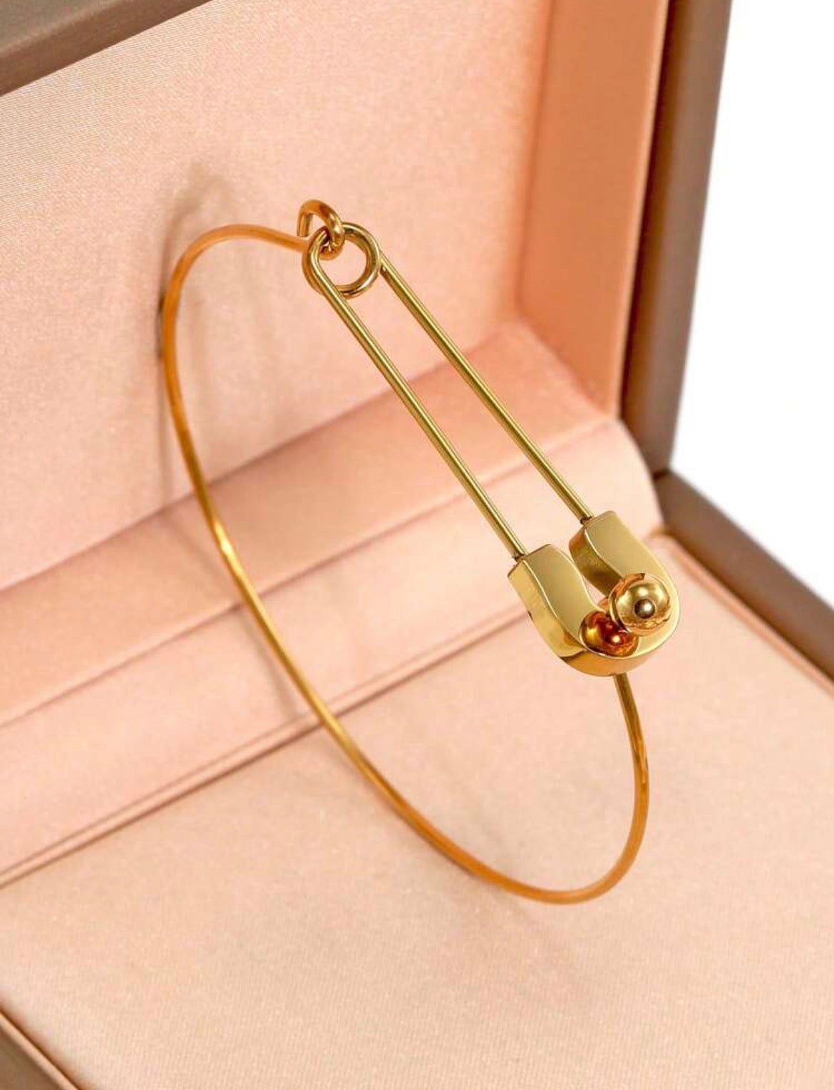 3 set braccialetti placato in oro vero