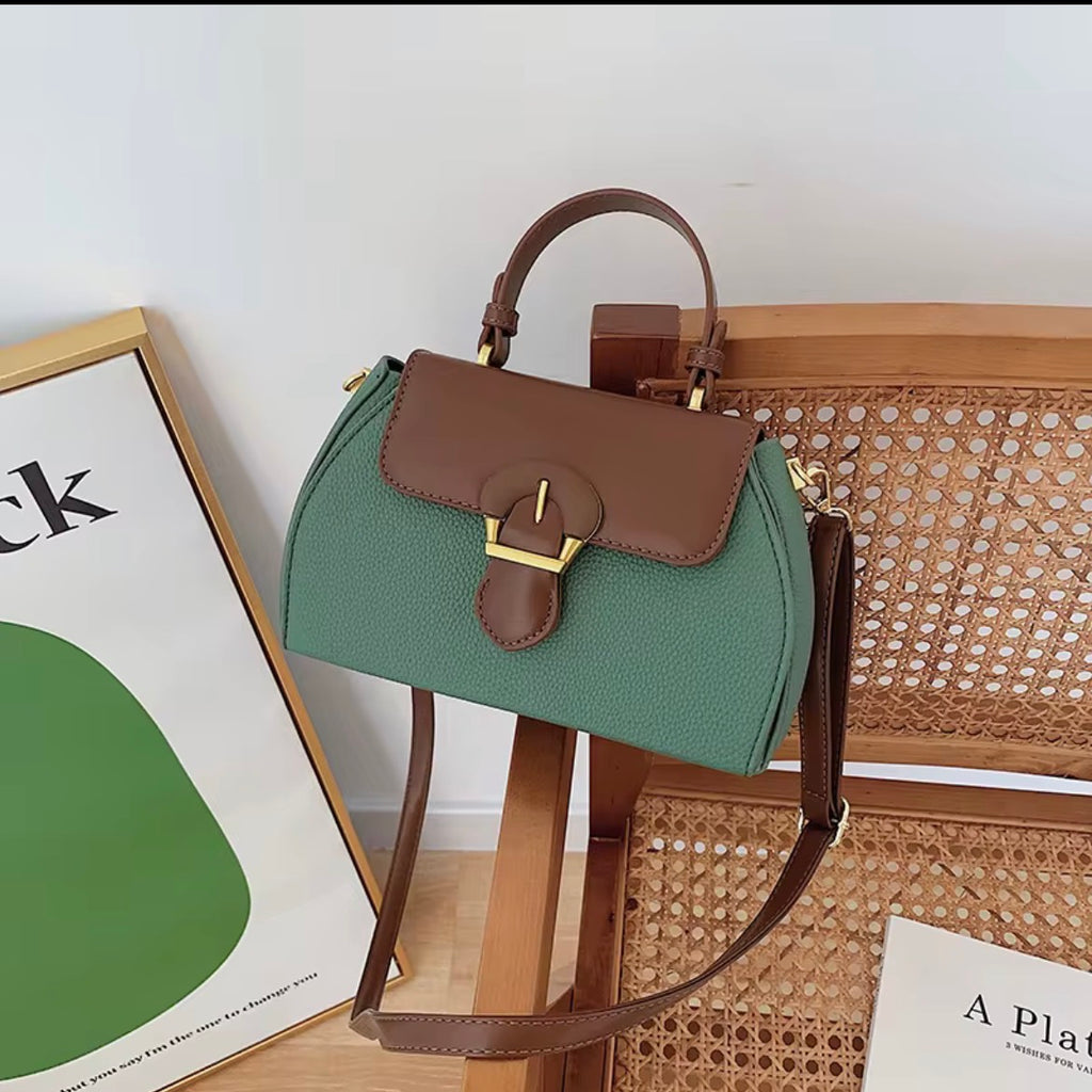 Vintage borsa a mano e tracolla