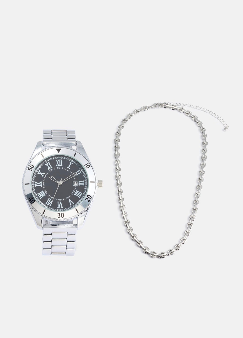 Set orologio da polso con la collana
