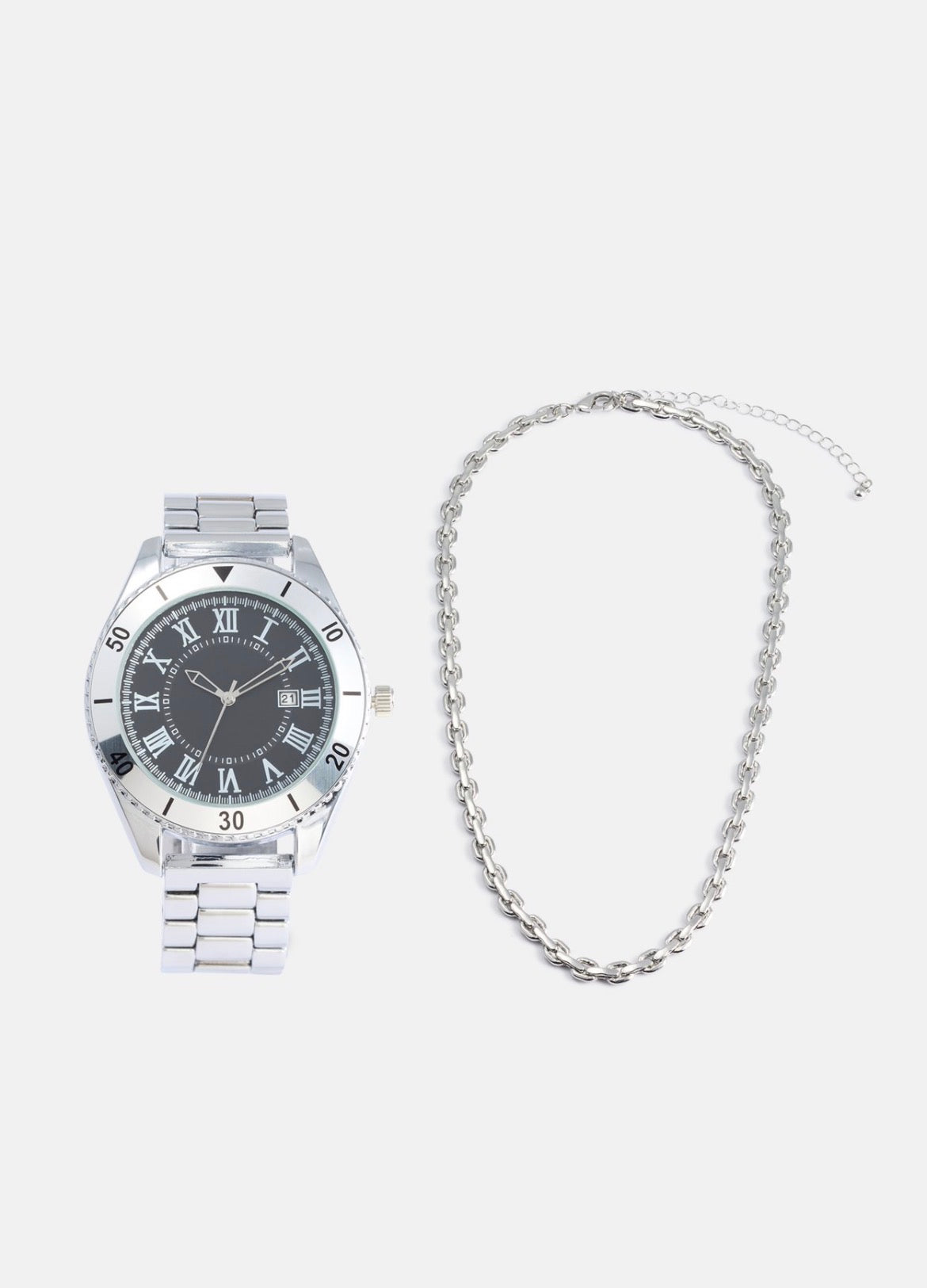 Set orologio da polso con la collana